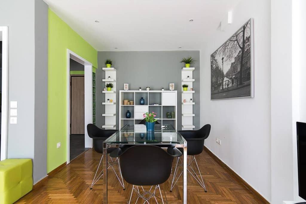 Sunlit 2Br Oasis In Metaxourghio 3Min From Metro Atenas Exterior foto