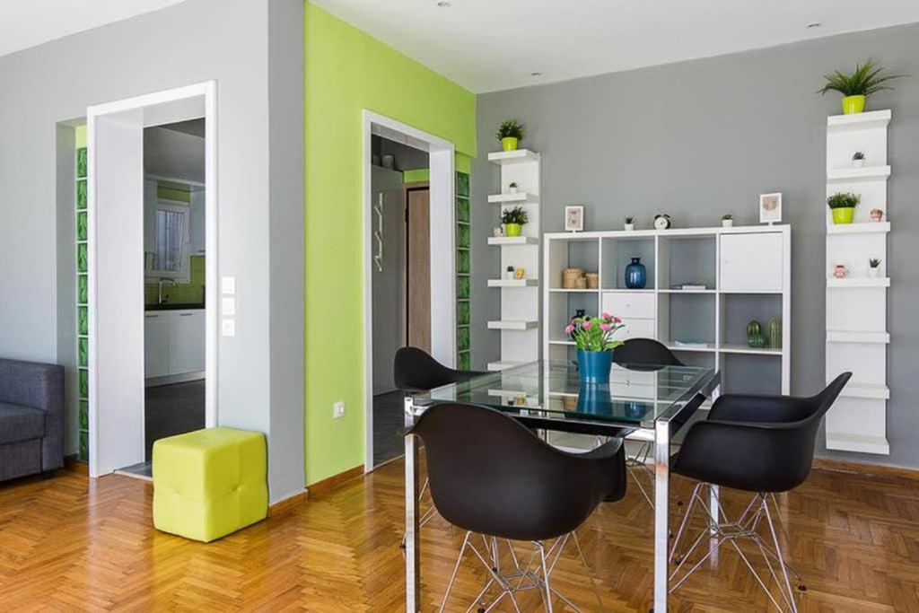 Sunlit 2Br Oasis In Metaxourghio 3Min From Metro Atenas Exterior foto